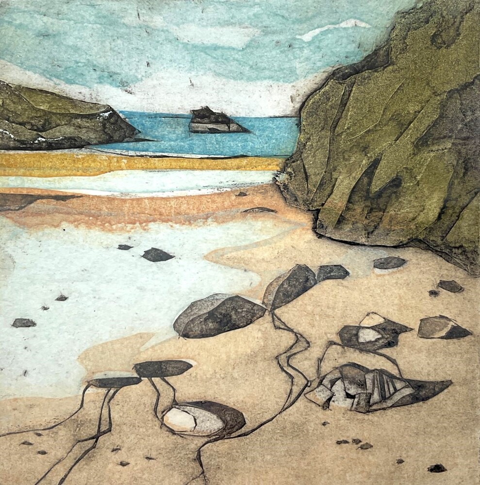 'Sand Eel Bay, 1/30' by artist Sarah Ross-Thompson